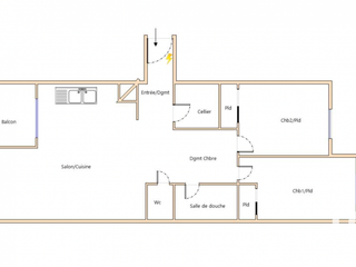 Vente appartement 3 pièces