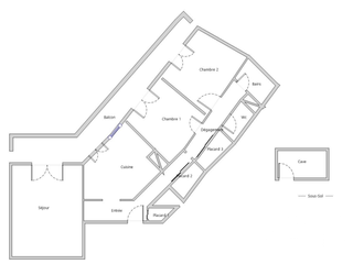 Vente appartement 3 pièces