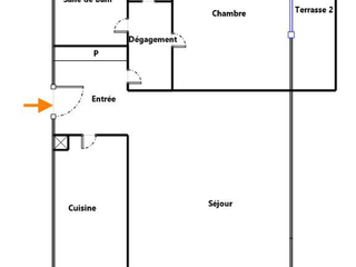 Vente appartement 2 pièces