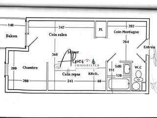 Vente appartement 2 pièces