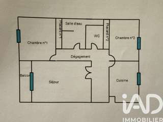 Vente appartement 3 pièces Vente appartement 3 pièces