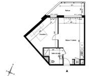 Vente appartement 2 pièces Vente appartement 2 pièces