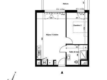 Vente appartement 2 pièces Vente appartement 2 pièces