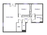 Vente appartement 3 pièces