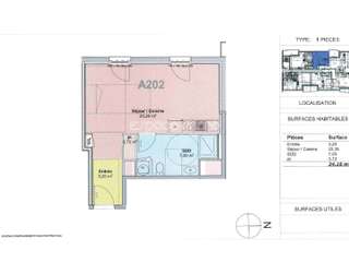 Vente Studio 1 pièce