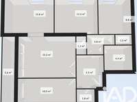 Vente appartement 3 pièces Vente appartement 3 pièces