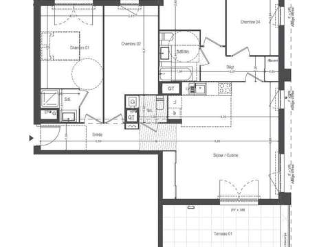 Vente appartement 5 pièces Vente appartement 5 pièces