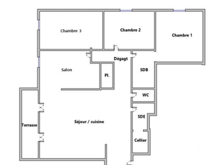 Vente appartement 4 pièces