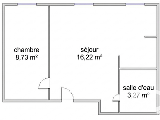 Vente appartement 2 pièces Vente appartement 2 pièces