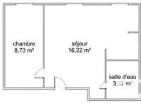 Vente appartement 2 pièces Vente appartement 2 pièces