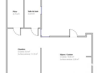 Vente appartement 2 pièces
