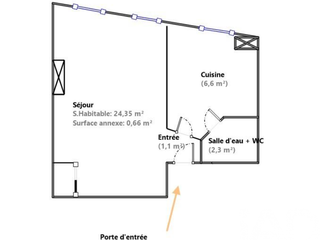 Vente appartement 1 pièce Vente appartement 1 pièce
