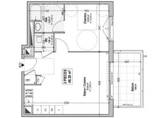 Vente appartement 2 pièces