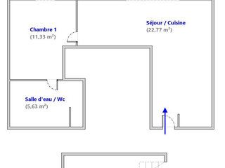 Vente appartement 2 pièces