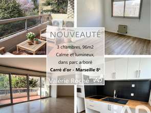 Vente Appartement 4 piècesMarseille 8e
