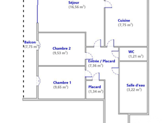 Vente appartement 3 pièces Vente appartement 3 pièces