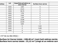 Vente appartement 3 pièces Vente appartement 3 pièces