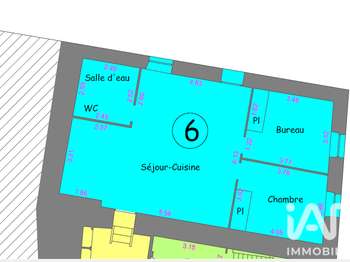 Vente Appartement 3 piècesMauves