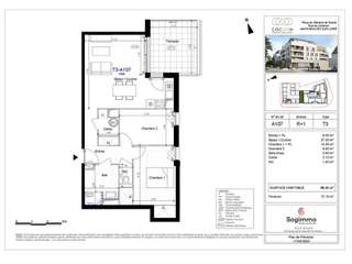 Vente appartement 3 pièces