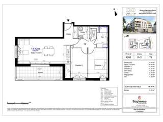 Vente appartement 3 pièces Vente appartement 3 pièces