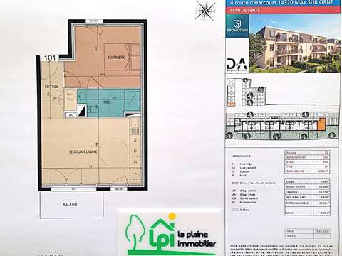 Vente appartement 2 pièces