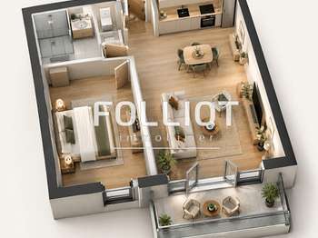 Vente appartement 2 pièces Vente appartement 2 pièces