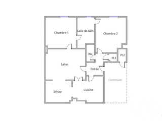 Vente appartement 3 pièces