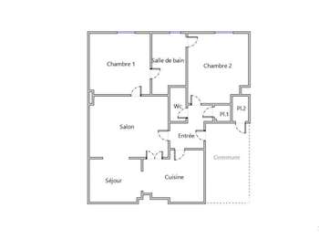 Vente appartement 3 pièces