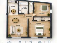Vente appartement 3 pièces Vente appartement 3 pièces