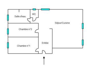 Vente appartement 3 pièces