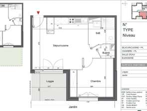Vente Appartement 2 piècesMérignac