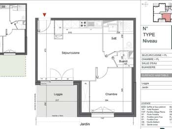 Vente appartement 2 pièces Mérignac 33