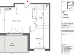 Vente Appartement 2 piècesMérignac
