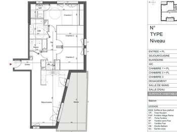 Vente appartement 4 pièces Mérignac 33