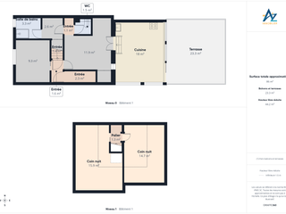 Vente appartement 3 pièces