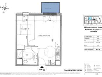 Vente appartement 2 pièces Vente appartement 2 pièces