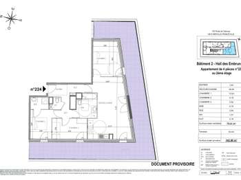Vente appartement 4 pièces