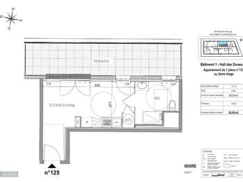 Vente appartement 1 pièce