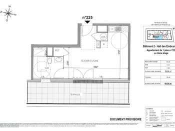Vente appartement 1 pièce