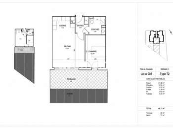 Vente appartement 2 pièces