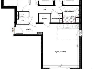 Vente appartement 4 pièces