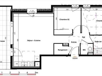 Vente appartement 3 pièces