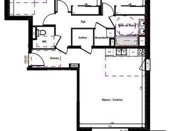 Vente appartement 4 pièces Vente appartement 4 pièces
