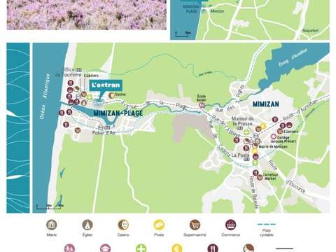 Vente appartement 3 pièces Mimizan 40