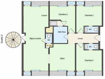 Vente Appartement 4 piècesMoëlan-sur-Mer