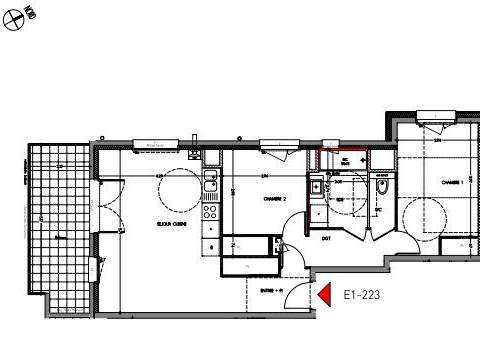 Vente appartement 3 pièces Moirans 38