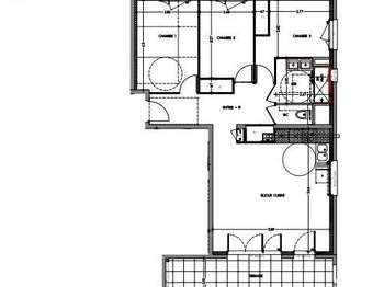 Vente appartement 4 pièces Moirans 38