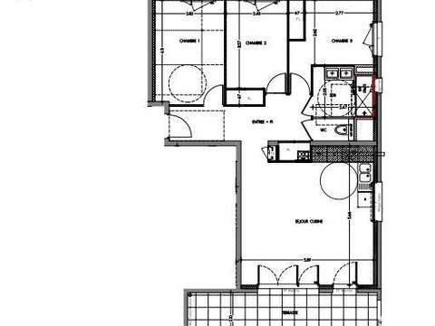 Vente appartement 4 pièces Moirans 38