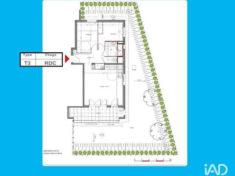 Vente appartement 3 pièces Vente appartement 3 pièces