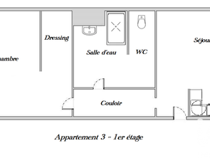Vente Appartement 2 piècesMoissac